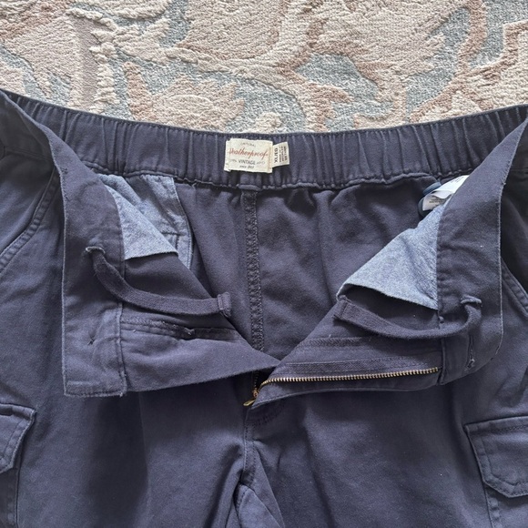 Weatherproof Men’s Navy Drawstring Cargo Pants Size XL - Picture 4 of 7